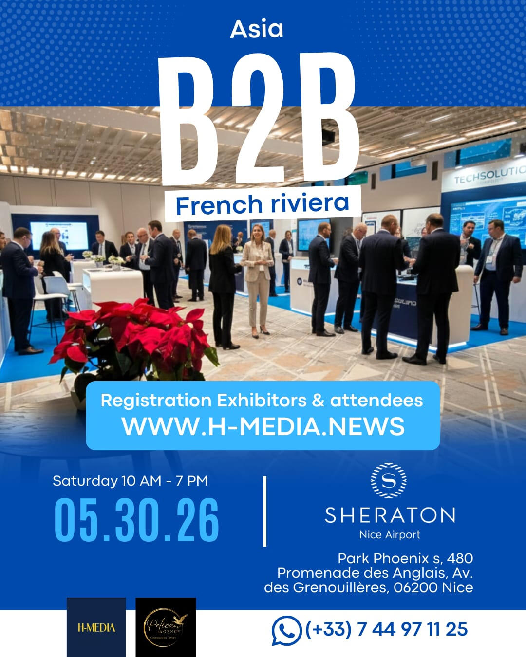 B2B French Riviera with asian companies only